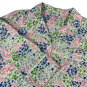 Cath Kidston Pink/Green/Blue/Cream Floral 100% Cotton Pajamas Size M